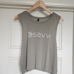 SAVVI - Grey Tank - Medium